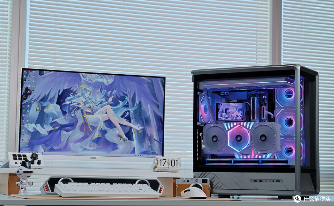 26年3月2.7W游戏顶配装机:98X3D+技嘉X870E+5080HOF+乔思伯D401