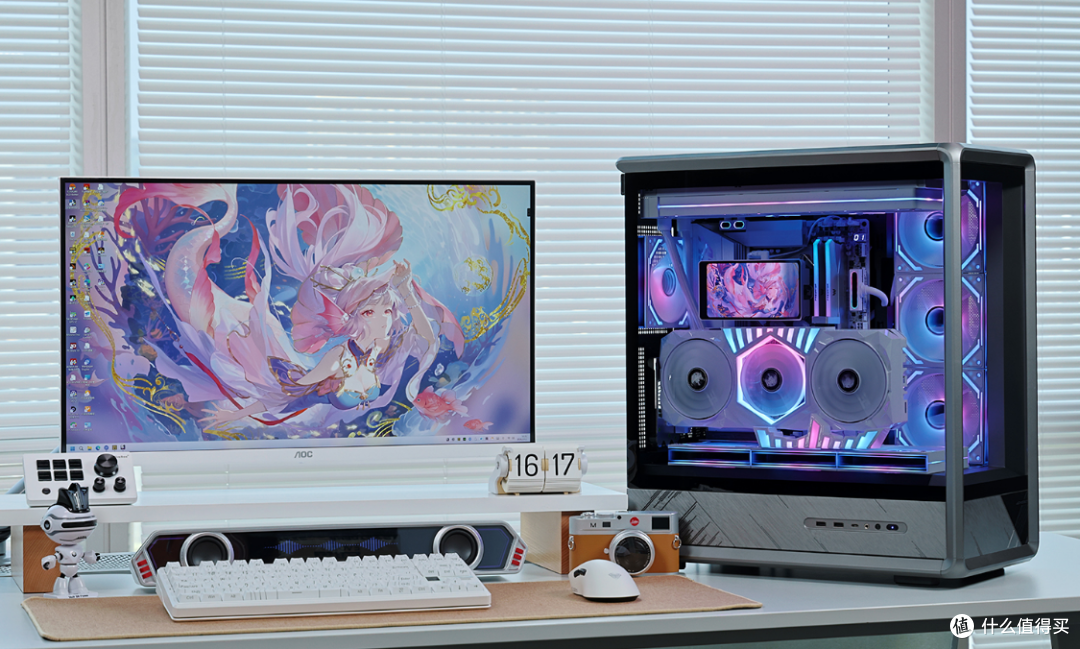 26年3月2.7W游戏顶配装机:98X3D+技嘉X870E+5080HOF+乔思伯D401