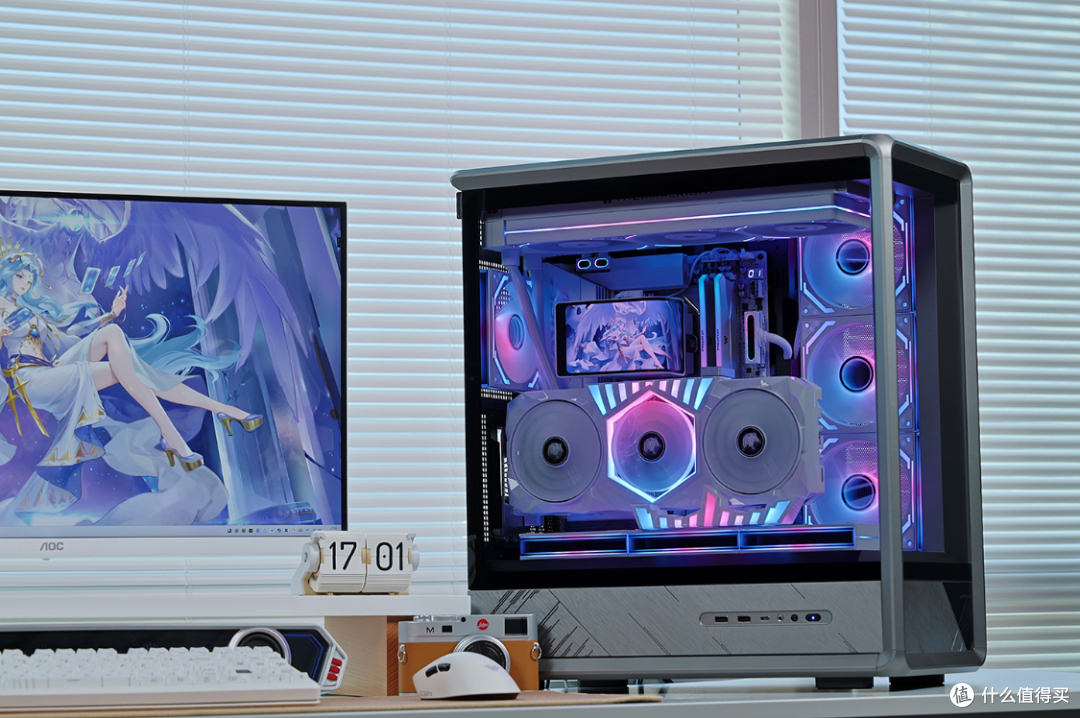 26年3月2.7W游戏顶配装机:98X3D+技嘉X870E+5080HOF+乔思伯D401