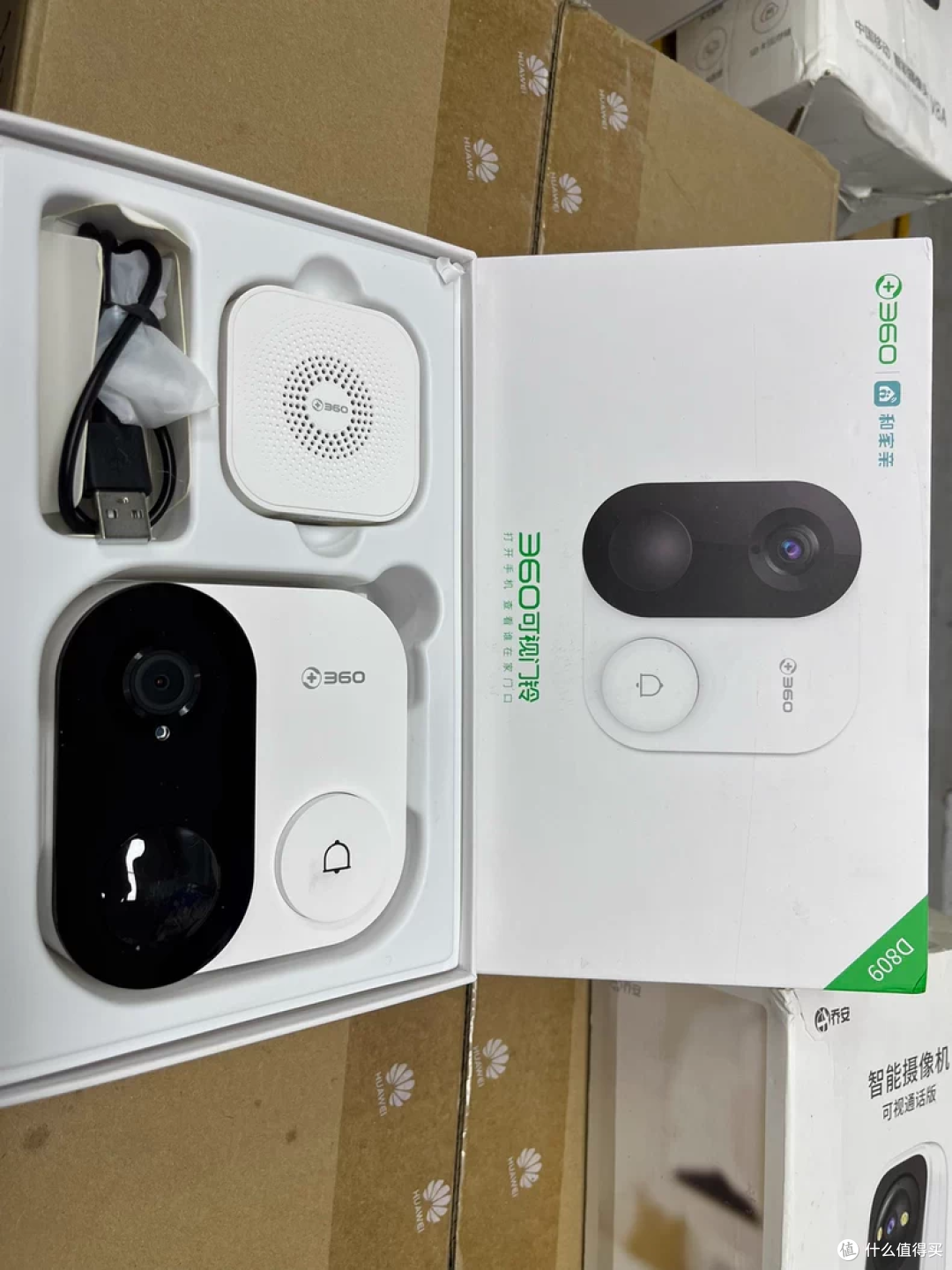 35元捡漏360可视门铃!红衣教主:我家电子豆腐在这