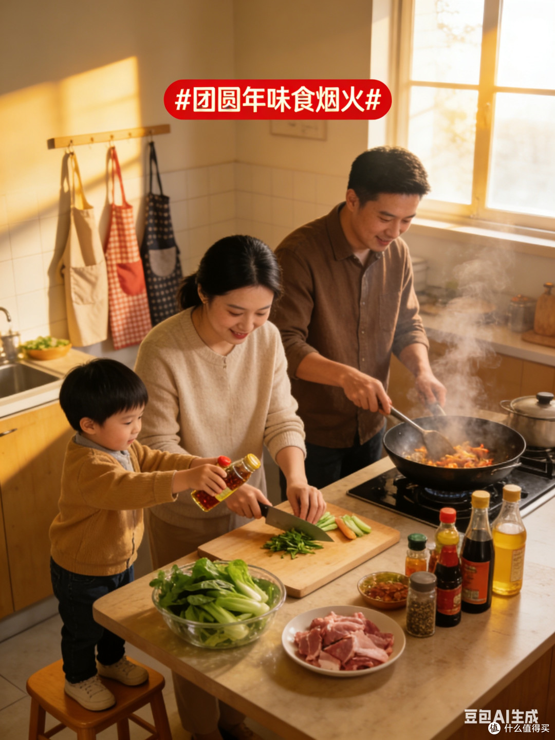 舌尖上的团圆与年味