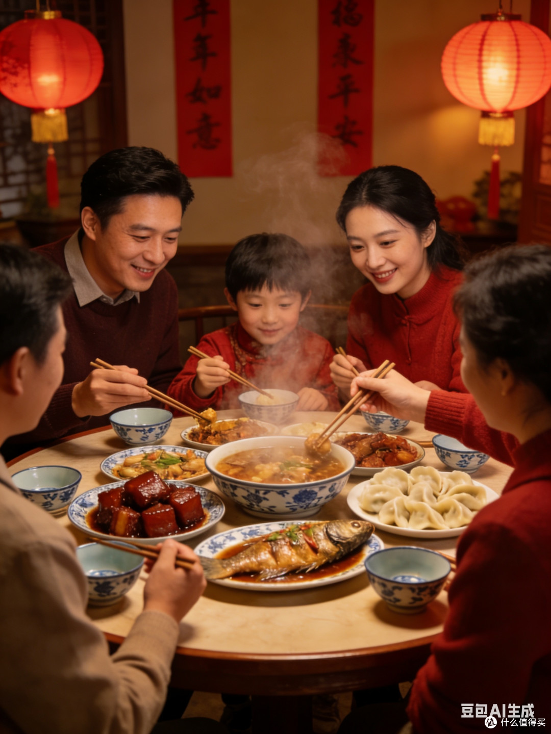 舌尖上的团圆与年味