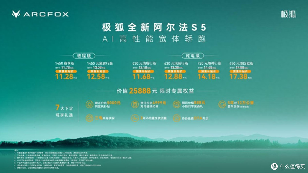 年轻人的第一台轿跑更新了，极狐全新阿尔法S5预售补贴价11.28万