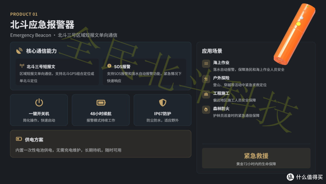 北斗应急报警器