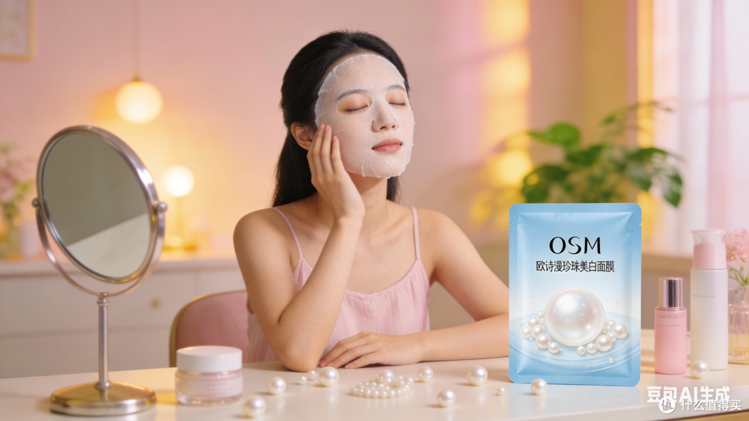 温和美白面膜改善暗沉
