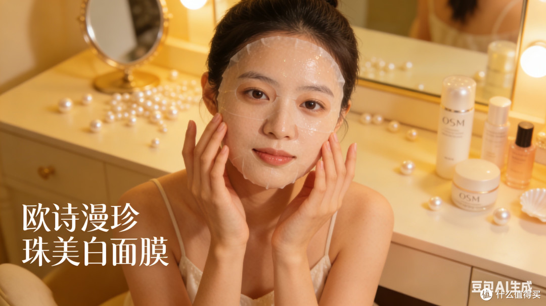 温和美白面膜改善暗沉