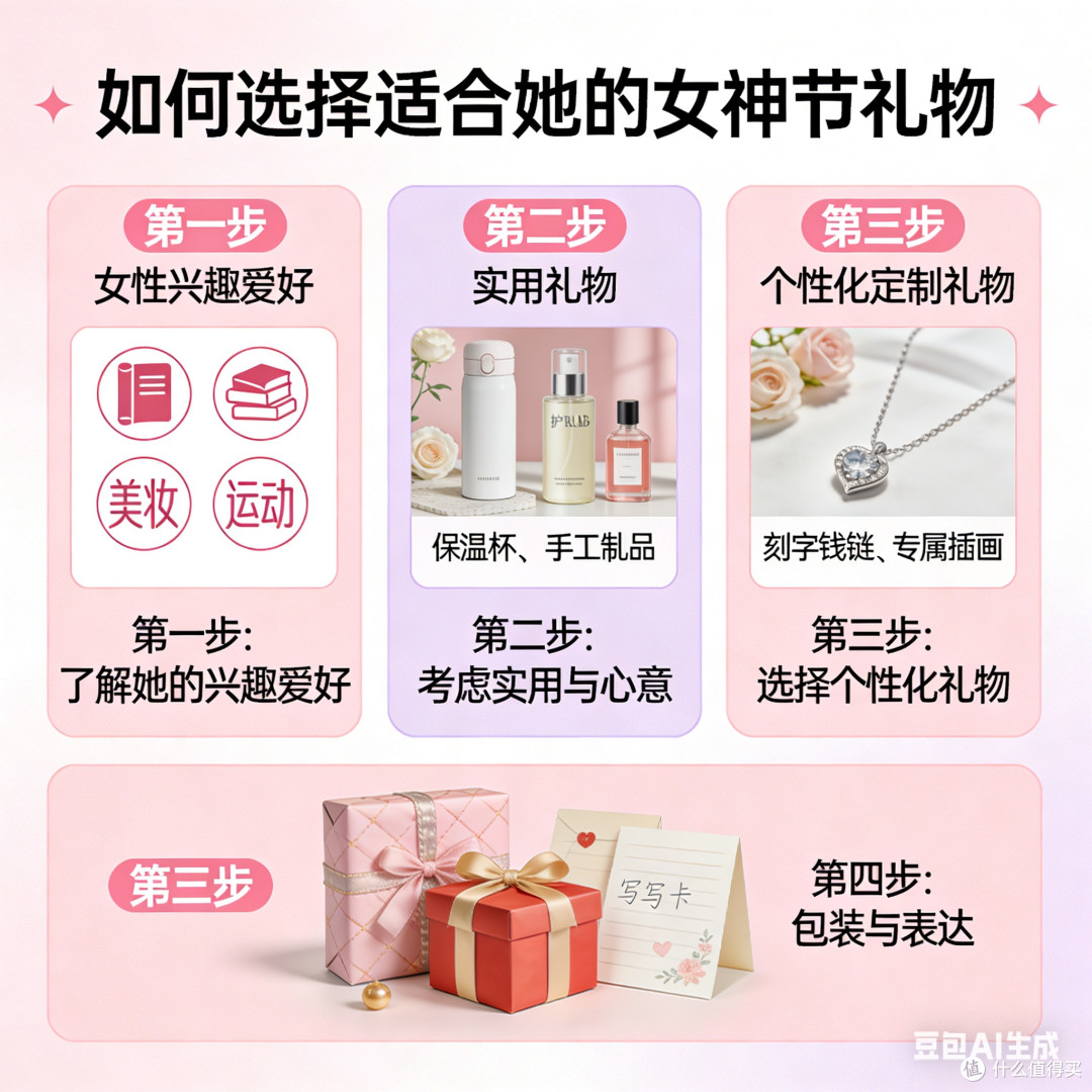 选择适合她的女神节礼物