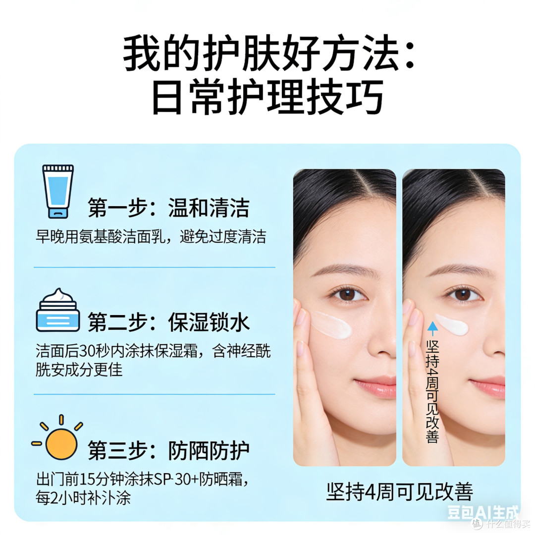 我的护肤秘诀与实用技巧