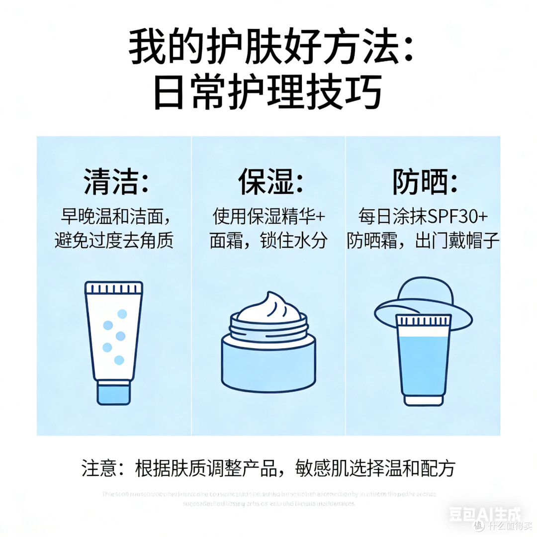 我的护肤秘诀与实用技巧