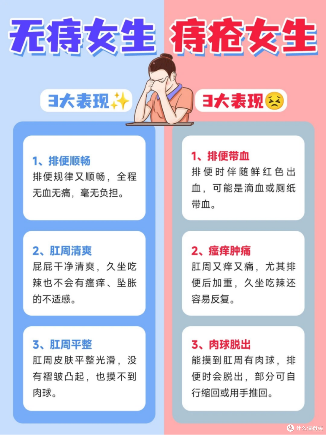 无痔女vs痔疮女:看看你是哪一种?