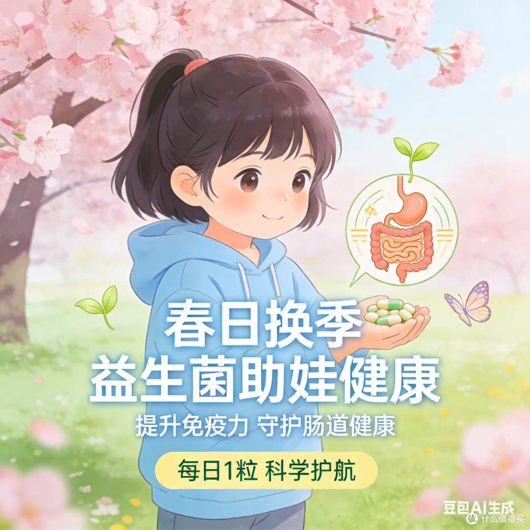 春日换季，益生菌助娃健康