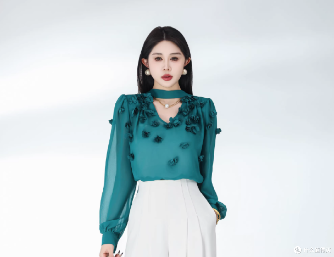 ✨杨千亿QianYi新品|把法式浪漫焊在身上的玫瑰花上衣