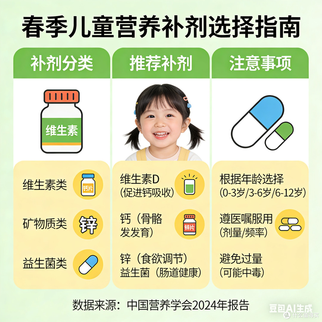 春日换季儿童营养补剂推荐