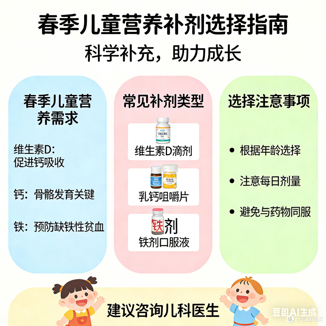 春日换季儿童营养补剂推荐