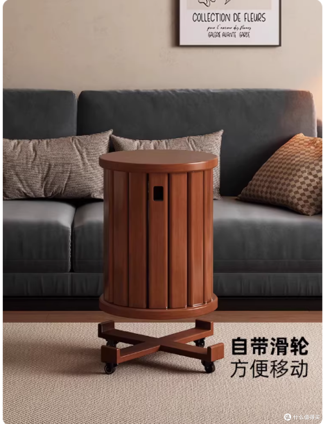 小户型必入🔥实木可叠放圆凳|家里来人再也不慌!