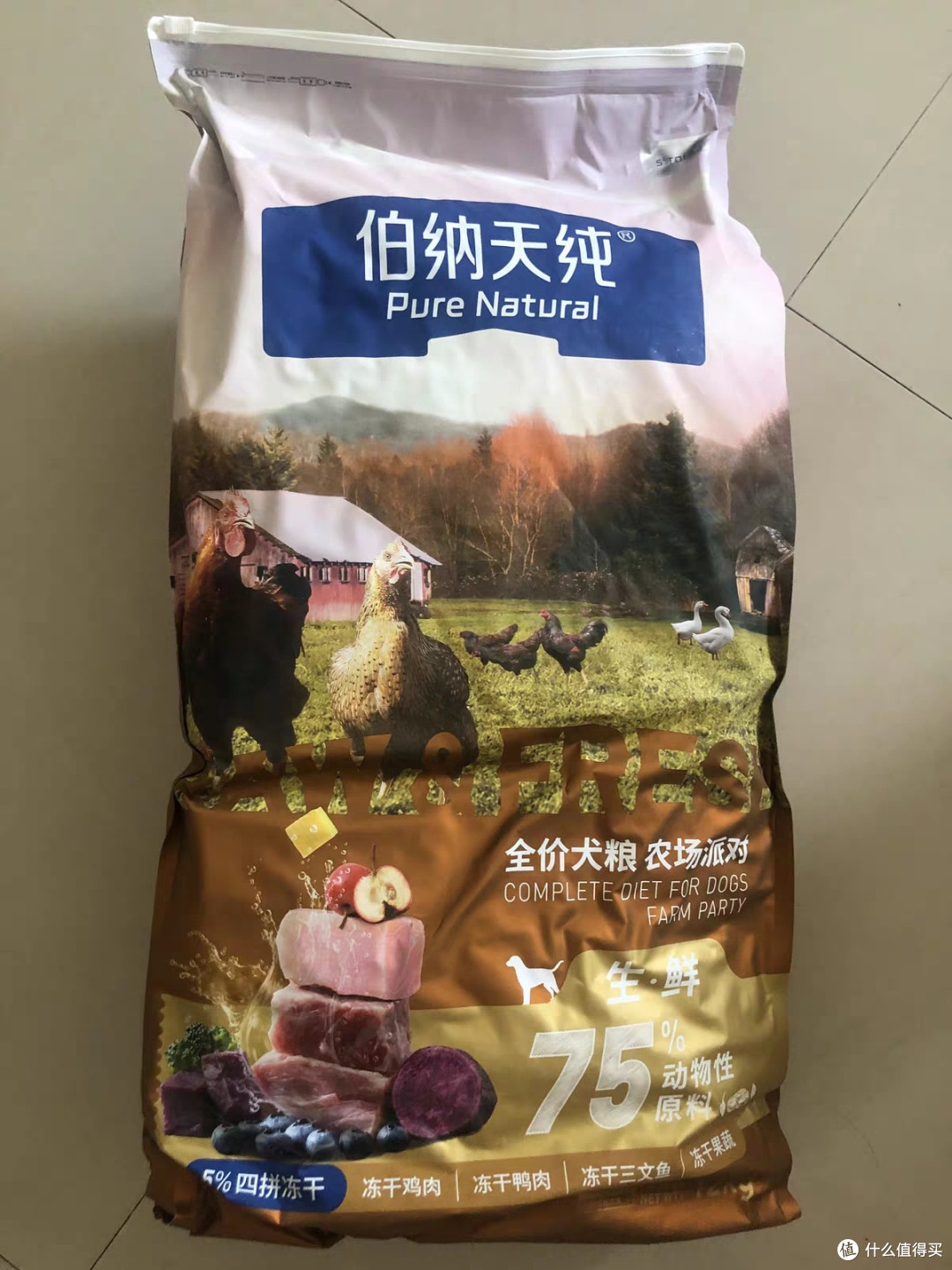 伯纳天纯生鲜2.0鸭肉梨犬粮