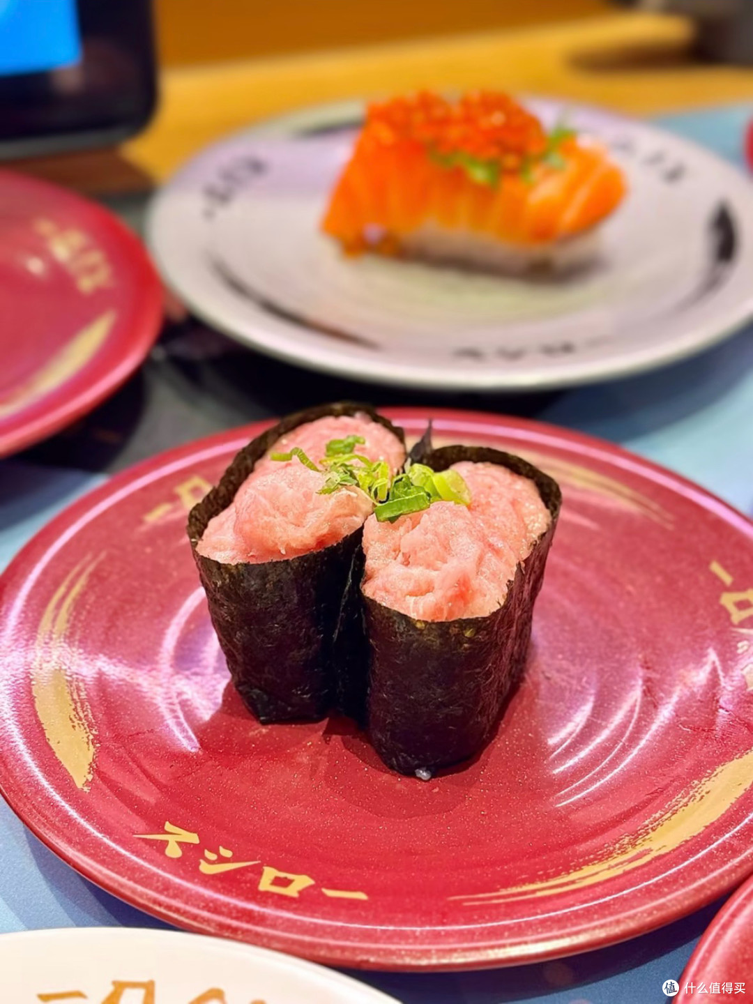 新年第一餐外食大餐,三文鱼脑袋直接冲寿司郎