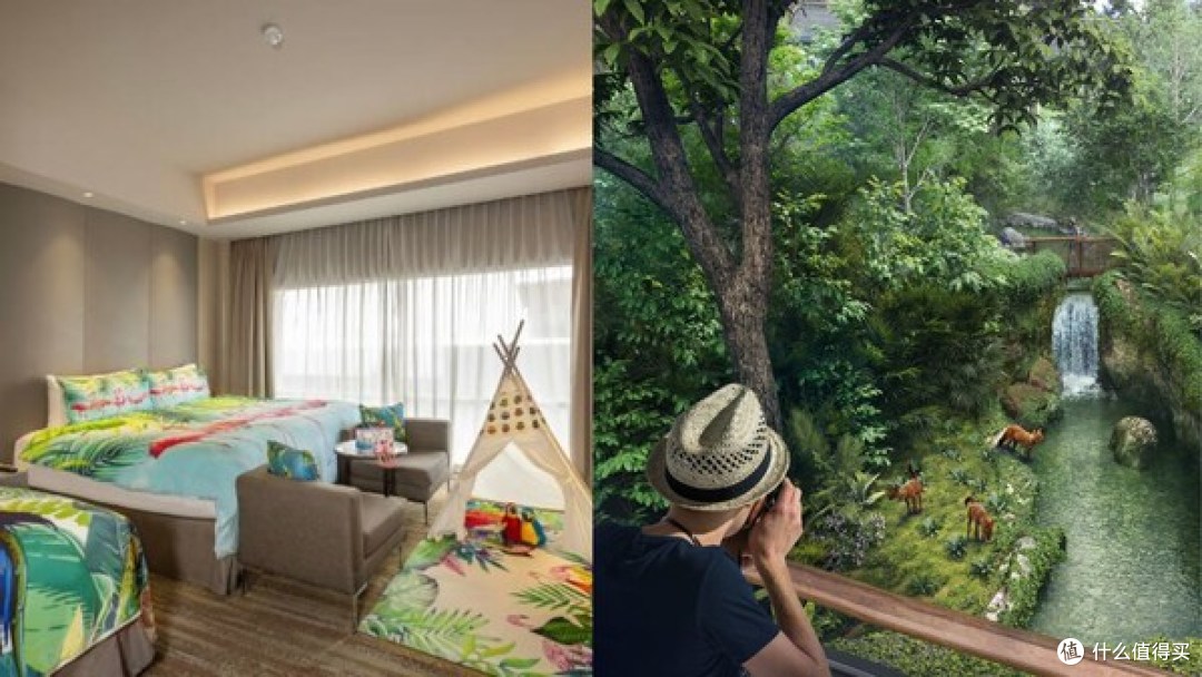 [Left to Right] Wildlife Themed Family Room/ Home to the Malayan Tiger at Rainforest Wild Asia