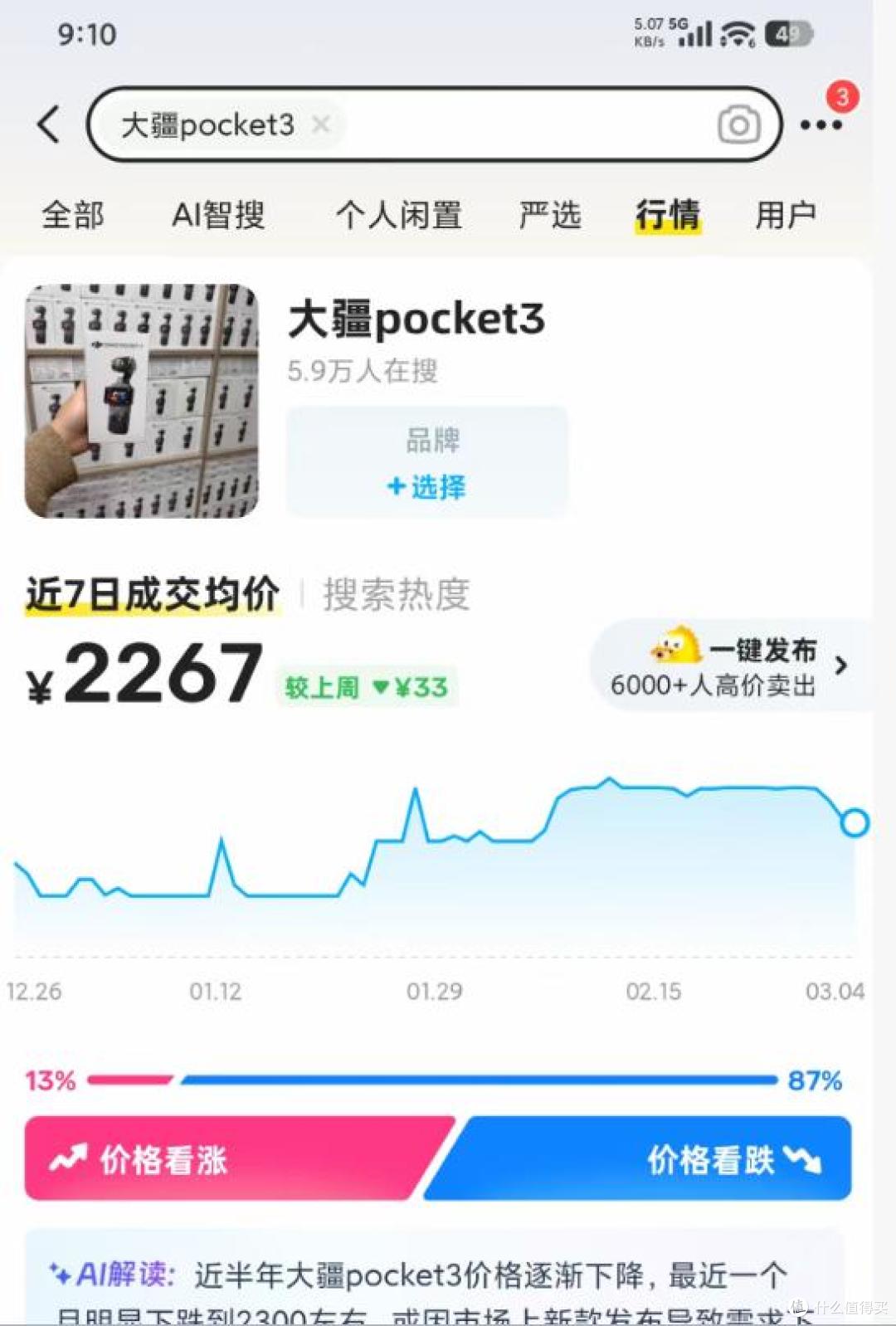 全网找不出第二台!1900元的全新大疆Pocket 3,该不该捡漏?