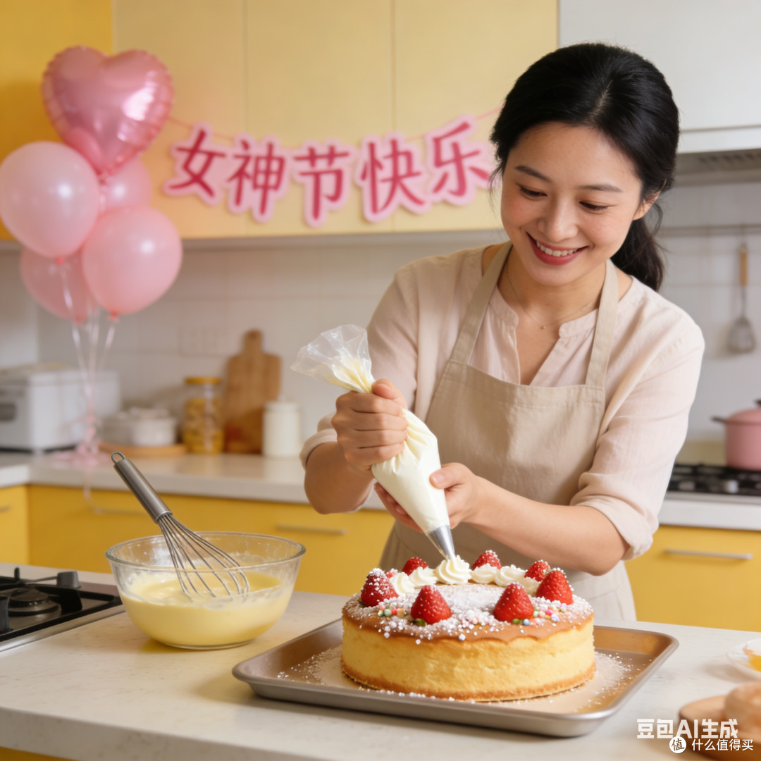 女神节解锁蛋糕制作新技能