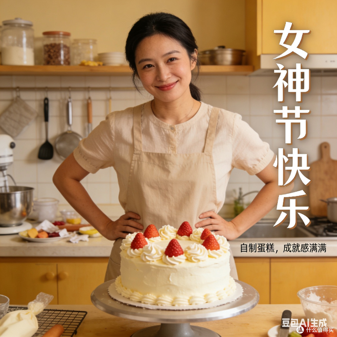 女神节解锁蛋糕制作新技能