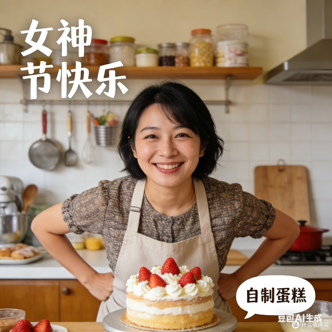 女神节解锁蛋糕制作新技能