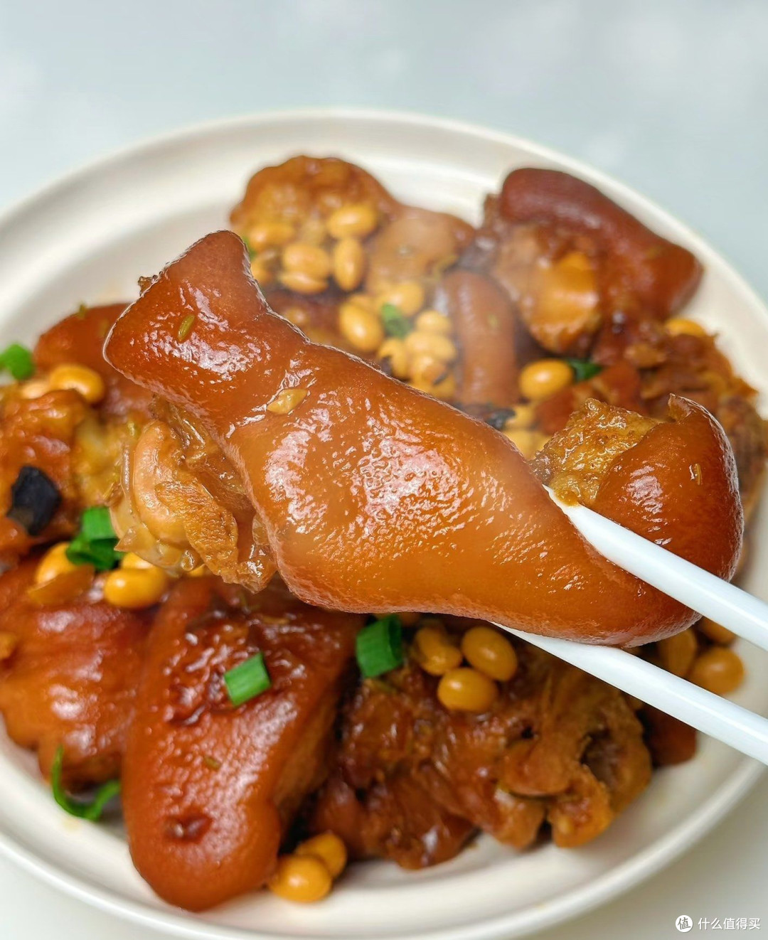 年夜饭新技能:我做的黄豆炖猪蹄香到光盘
