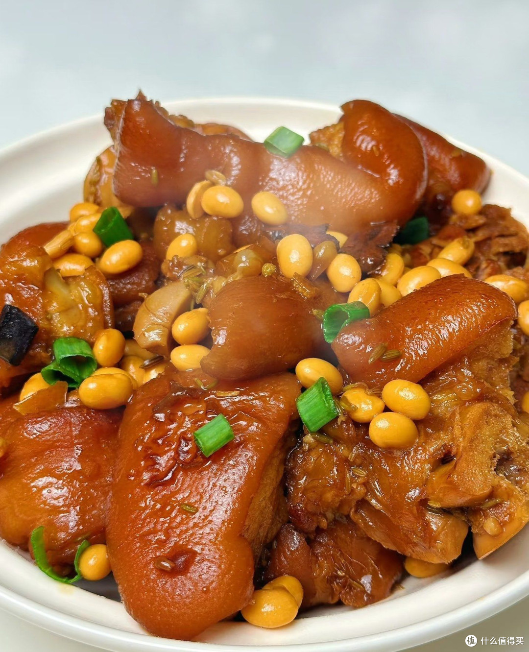 年夜饭新技能:我做的黄豆炖猪蹄香到光盘