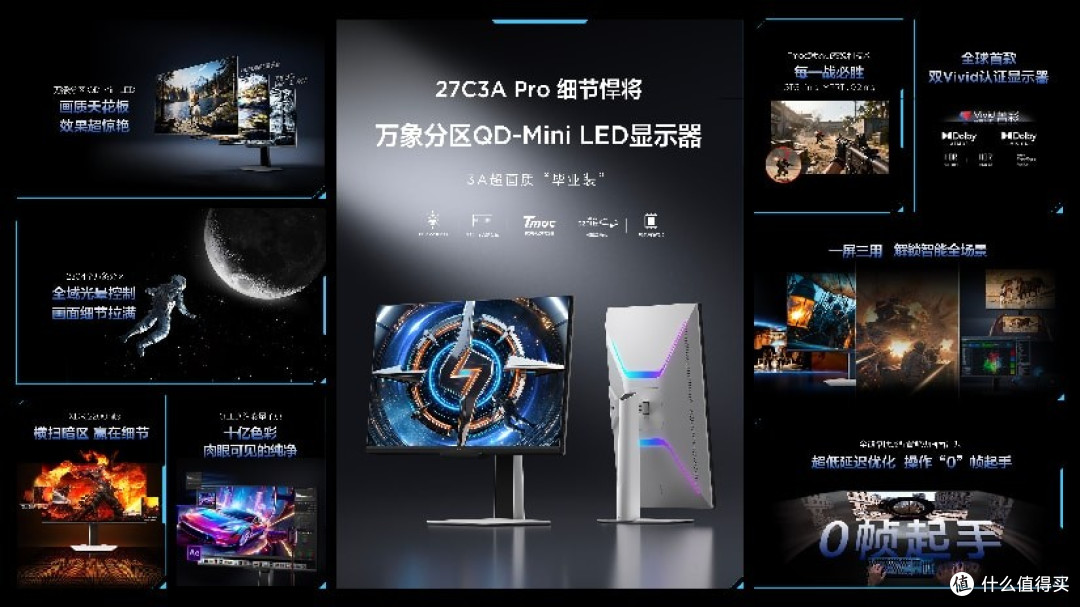 显示王者TCL显示器国内首秀交出狠牌, “三箭齐发”开启桌面胜境