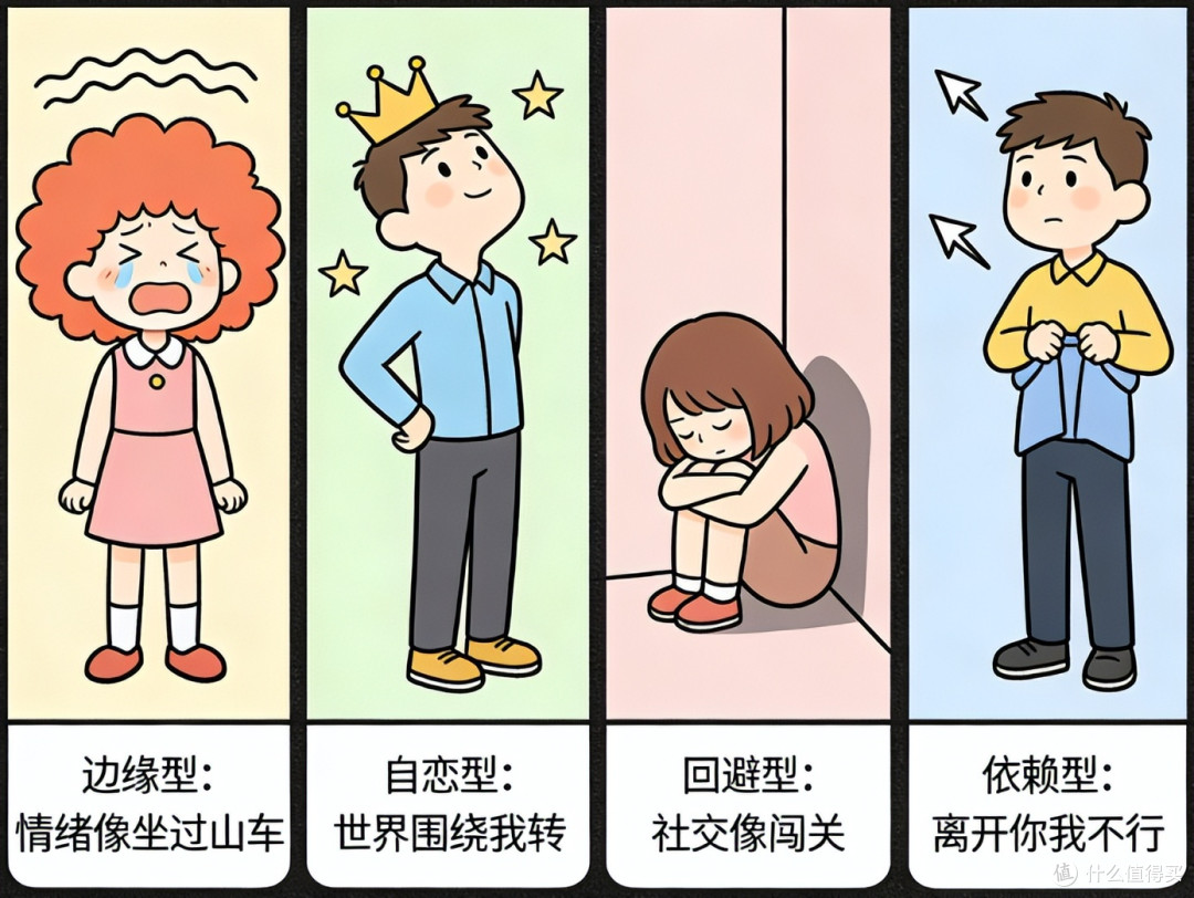 宝子们！今天来科普9种常见的人格障碍类型🌟