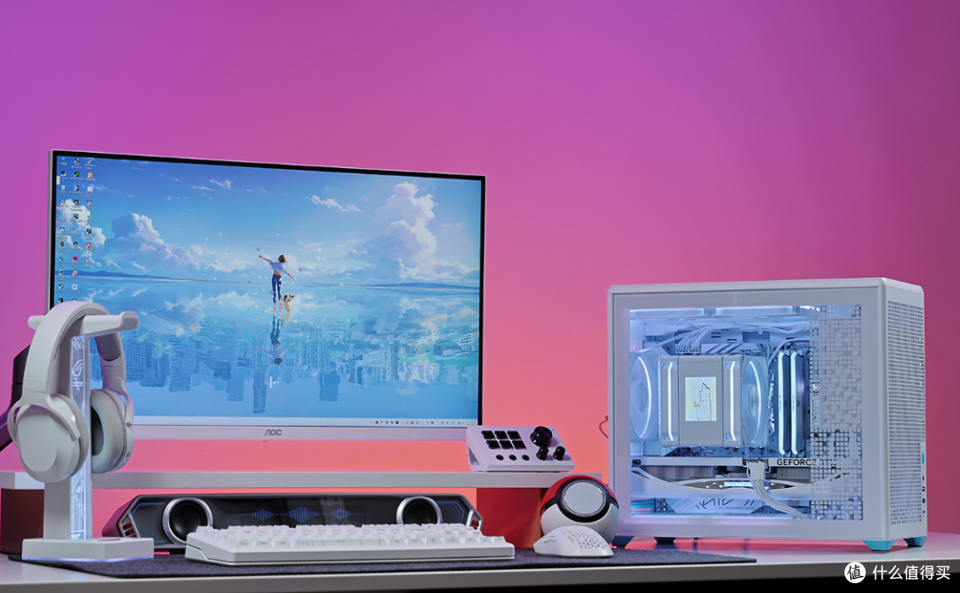 适合学生党,带隐藏提手的桌面MATX主机:9700X+5070+未知玩家P80