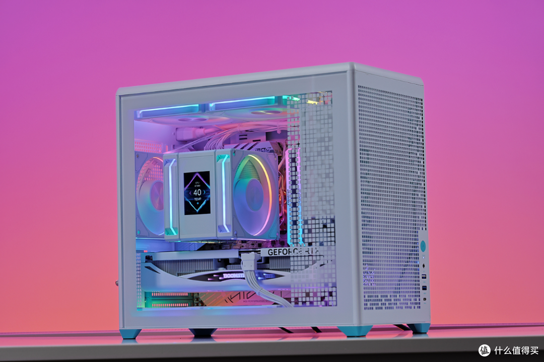适合学生党,带隐藏提手的桌面MATX主机:9700X+5070+未知玩家P80