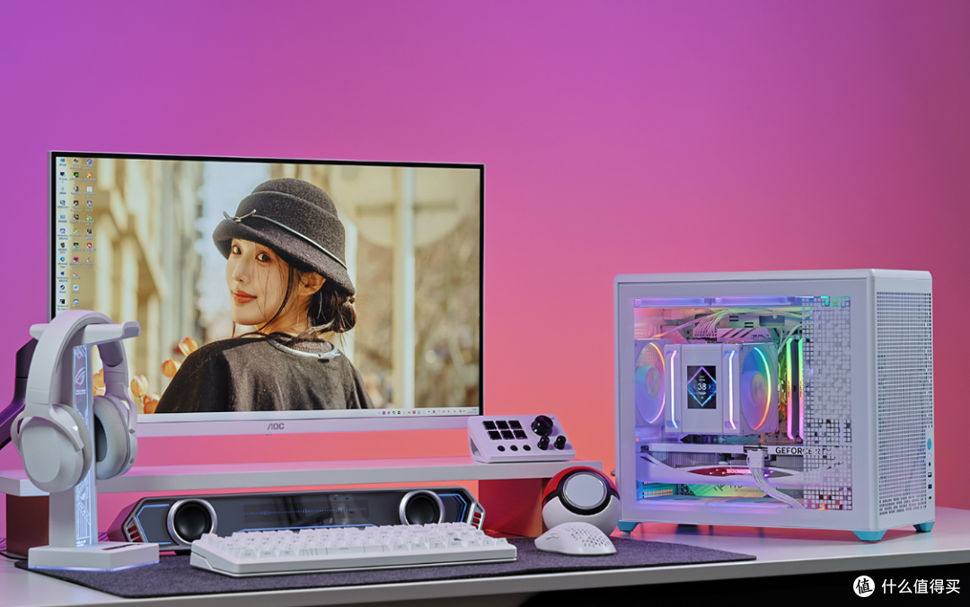 适合学生党,带隐藏提手的桌面MATX主机:9700X+5070+未知玩家P80