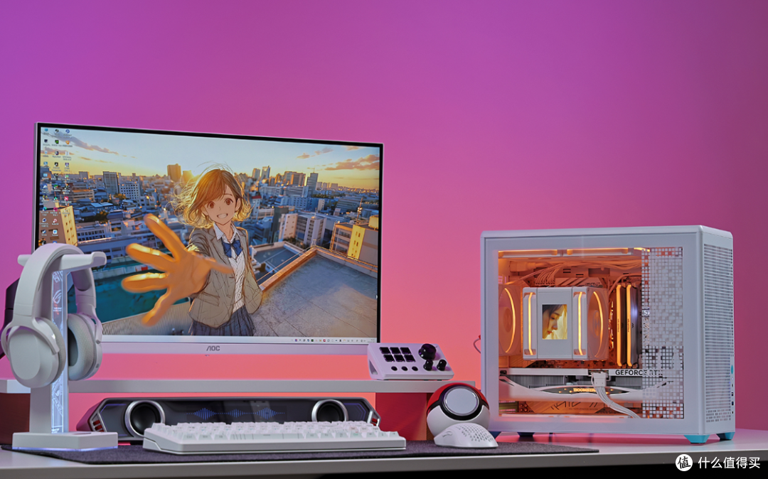 适合学生党,带隐藏提手的桌面MATX主机:9700X+5070+未知玩家P80
