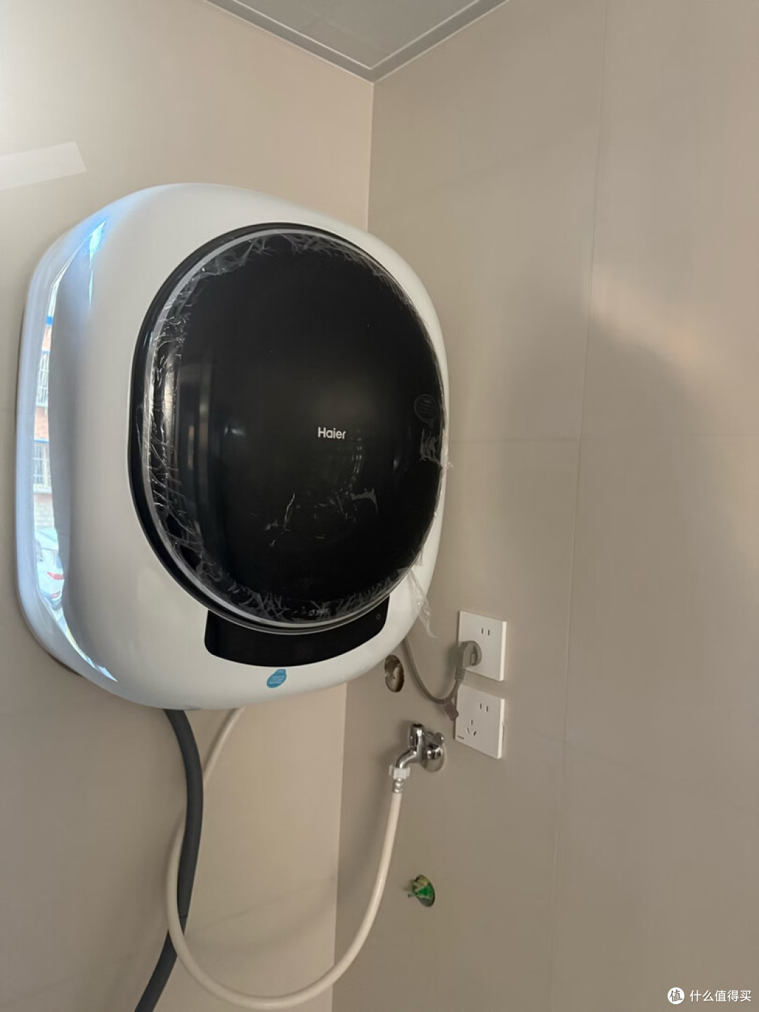 海尔壁挂迷你洗烘一体机 3kg，2000元实用家电