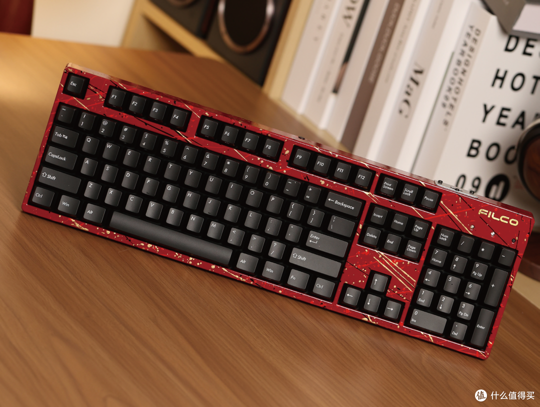 Filco104双模圣手，花纹红3X升级版机械键盘，体验感直接拉满！