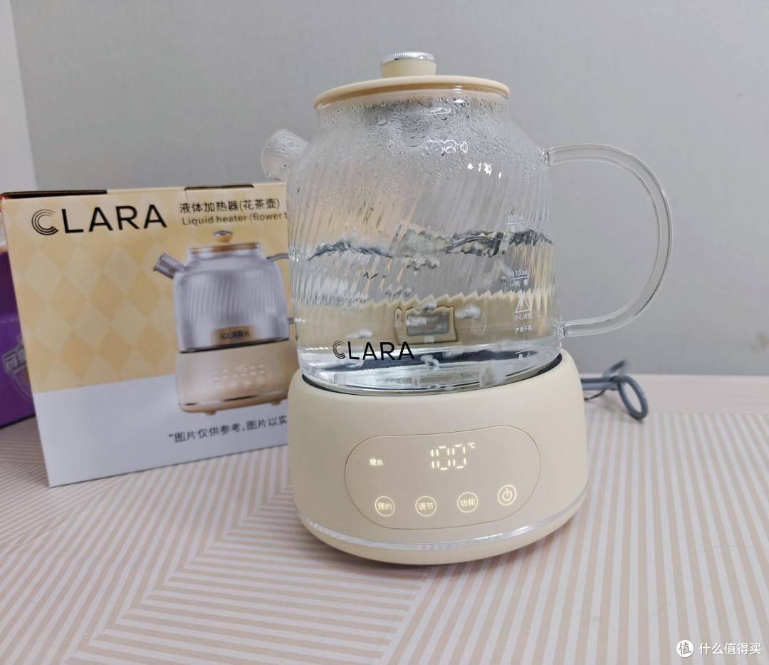 CLARA可莱养生壶测评:程序员加班伴侣,让每一口茶都暖到心里!