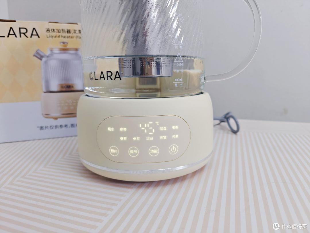 CLARA可莱养生壶测评:程序员加班伴侣,让每一口茶都暖到心里!