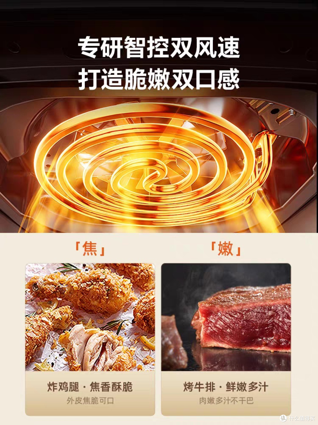 小熊可视免翻面空气炸锅，做足功课+政府补贴太香了