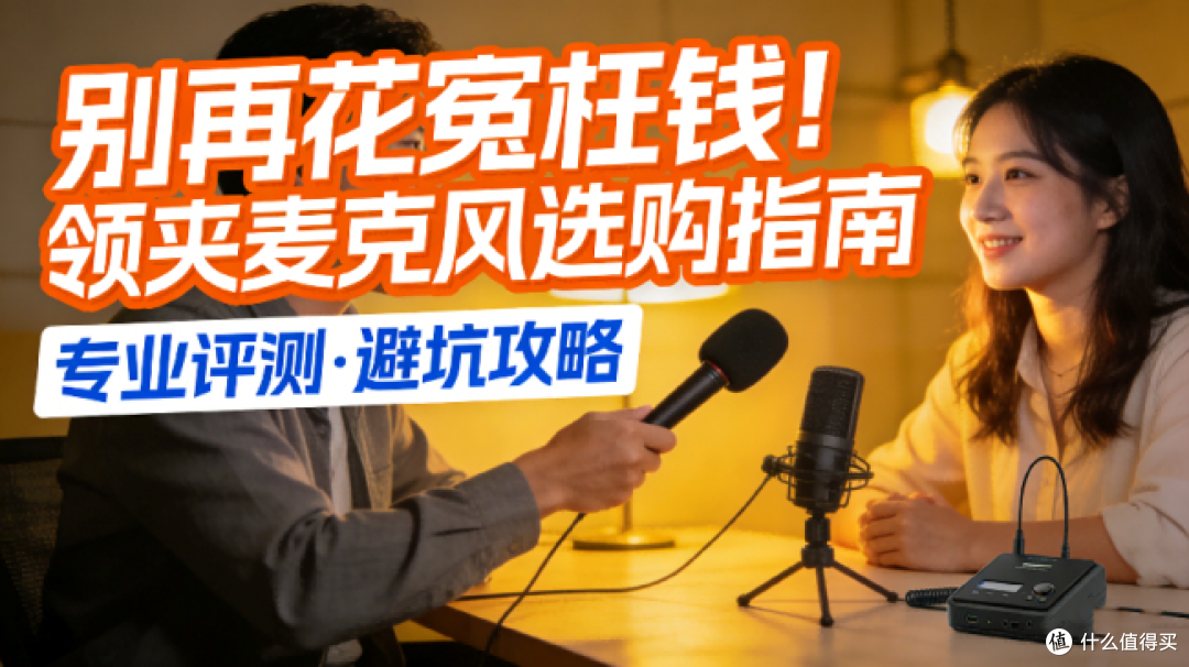 领夹麦克风哪个牌子好？无线麦克风怎么选？品牌热销爆款对比