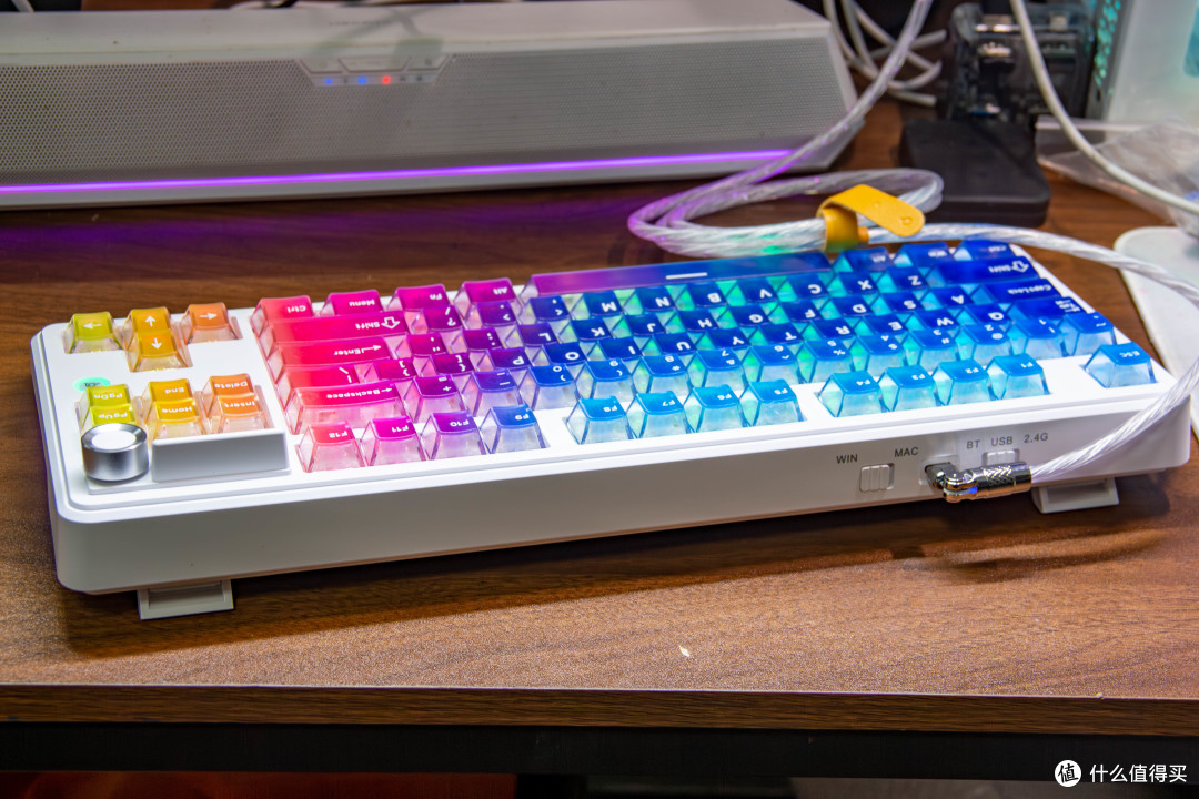 双8K,小屏+旋钮,四个新配色|黑爵MK87 Pro