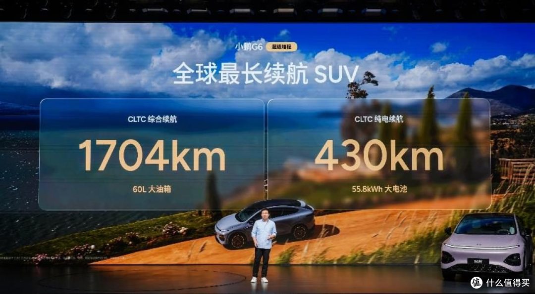 18.68万元起售 小鹏G6 超级增程上市 1704km续航与冗余算力双越级