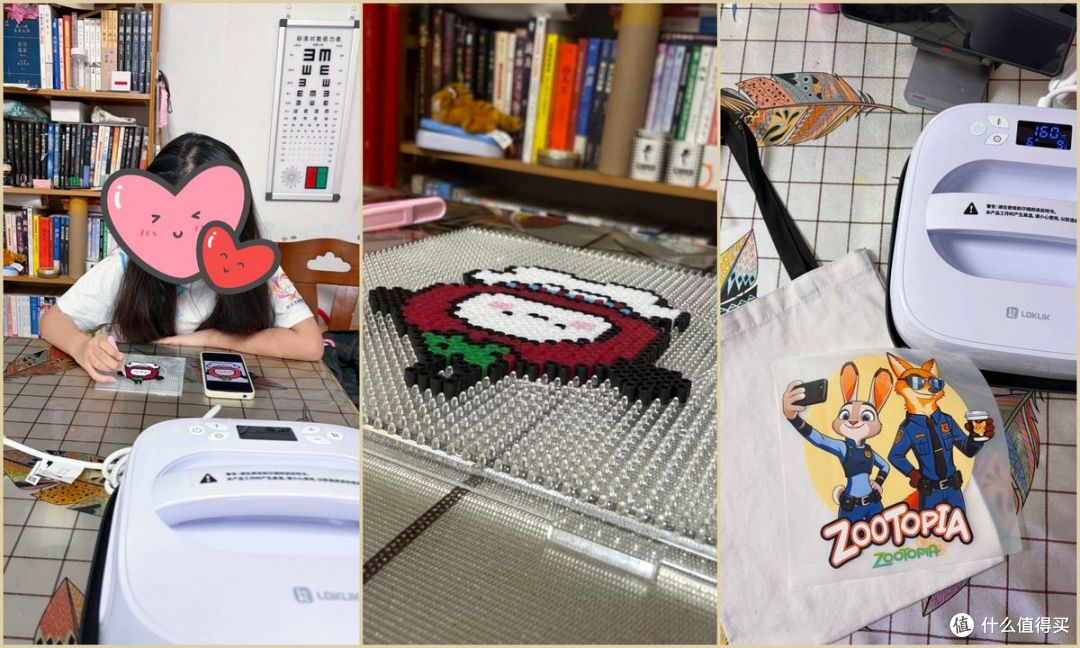 乐立克方形烫画机S1,陪娃DIY的安心之选,拼豆烫画一机搞定
