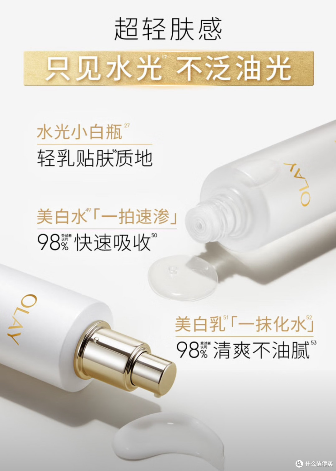 美力全开养出好肤质:OLAY全新美白水乳,日常“透亮”发光秘籍!