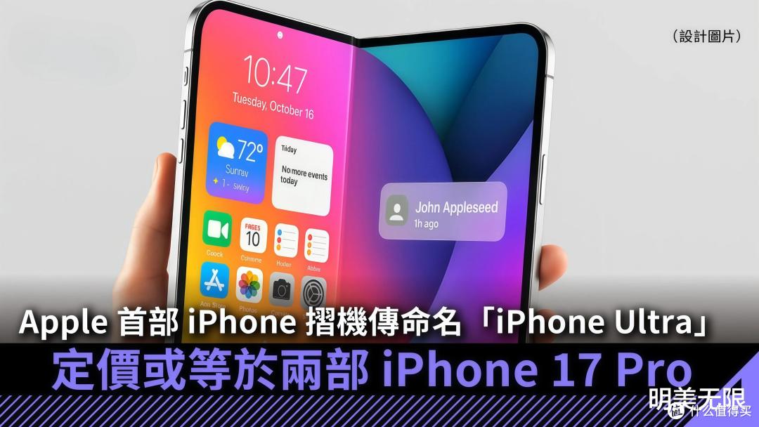 2000美元起步！苹果首款折叠屏iPhone Ultra要来，这次库克玩真的