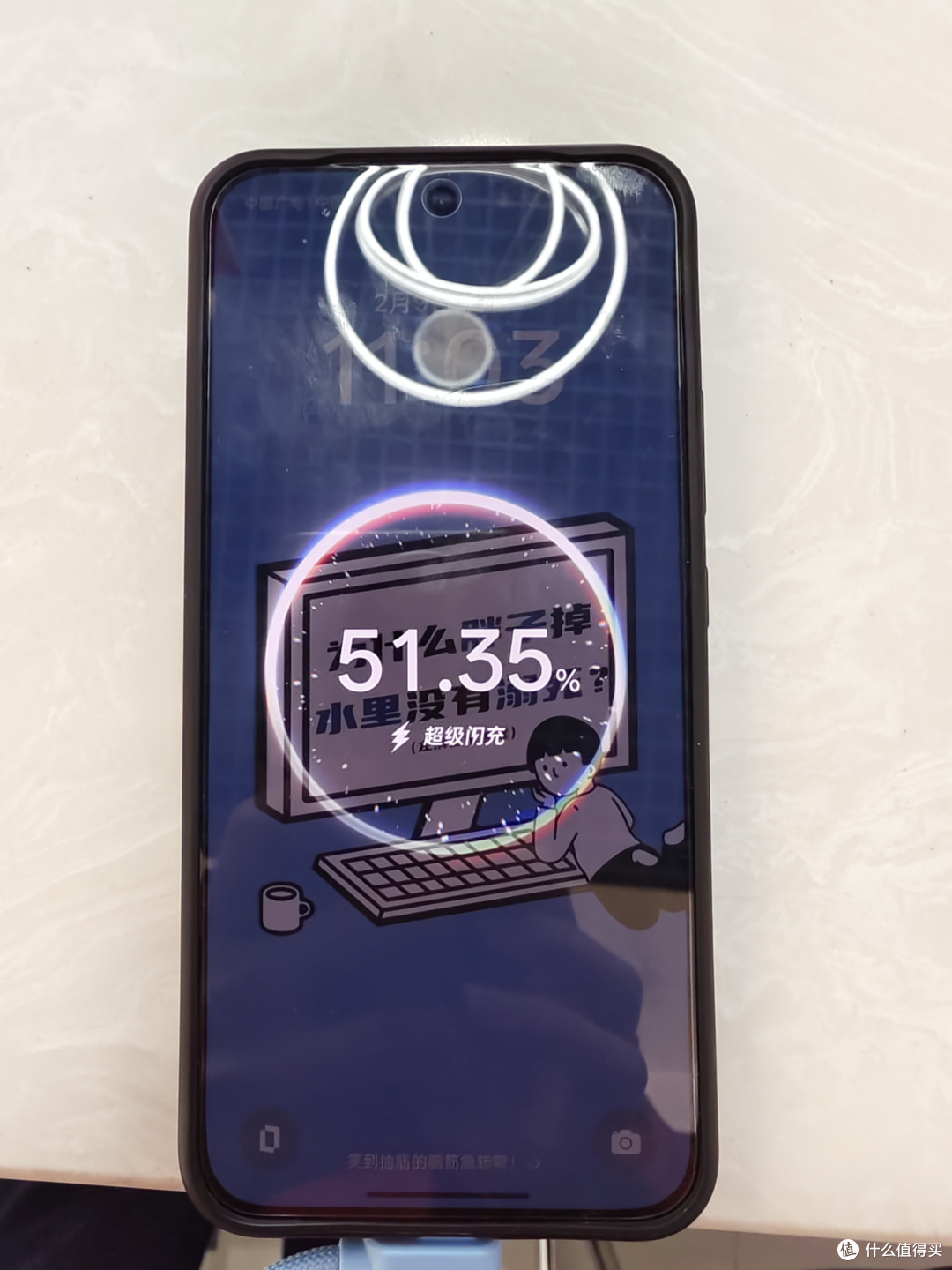 黑鲨刀锋3磁吸充电宝(10000mAh 纱雾蓝)开箱使用评测