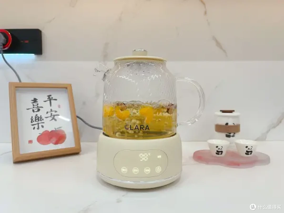 clara可莱养生壶:全玻璃通透煮茶,健康生活一键开启!