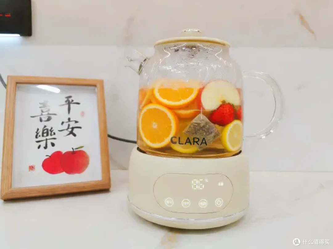 clara可莱养生壶:全玻璃通透煮茶,健康生活一键开启!