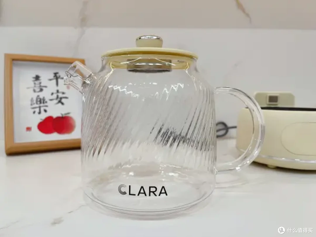 clara可莱养生壶:全玻璃通透煮茶,健康生活一键开启!
