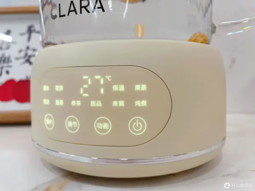 clara可莱养生壶:全玻璃通透煮茶,健康生活一键开启!